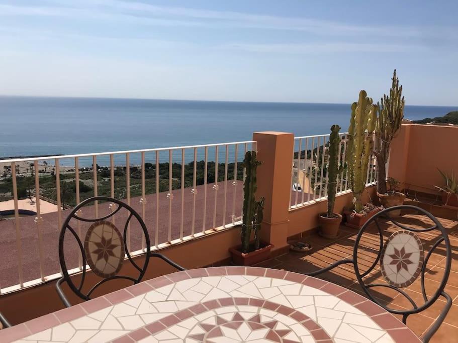 Apartamento Great Sea View, Pool & Parking Mojácar Exterior foto